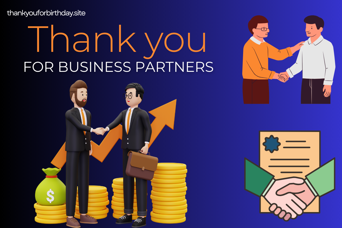 Thank You For Business Partners